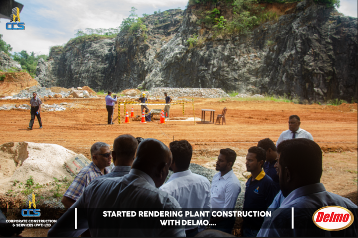 Started Rendering plant construction with DELMO....